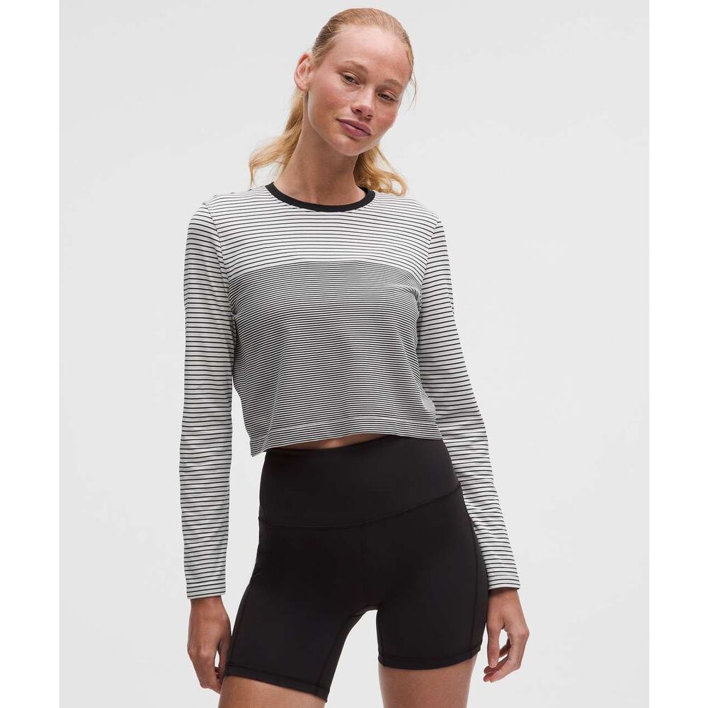 Lululemon Seamless Classic-Fit Mariner Stripe Long Sleeve NEW WITH TAGS